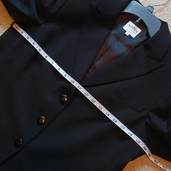 Armani Collezioni Women's Black Blazer - Made In Italy - Picture 13 of 14